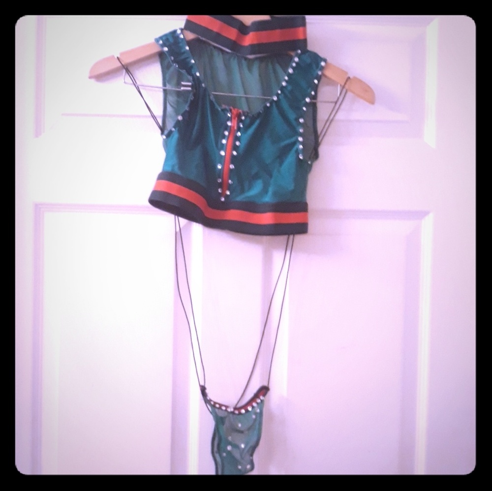 Exotic dancewear 3 pc set